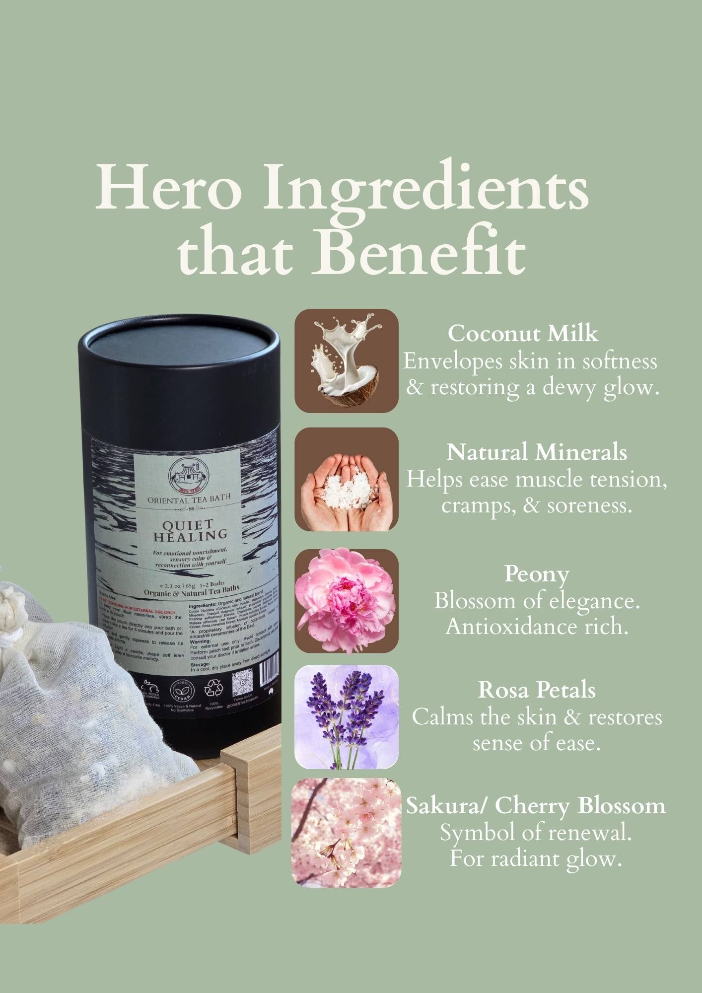 Quiet Healing Tea Bath | Deep Relax & Sleep