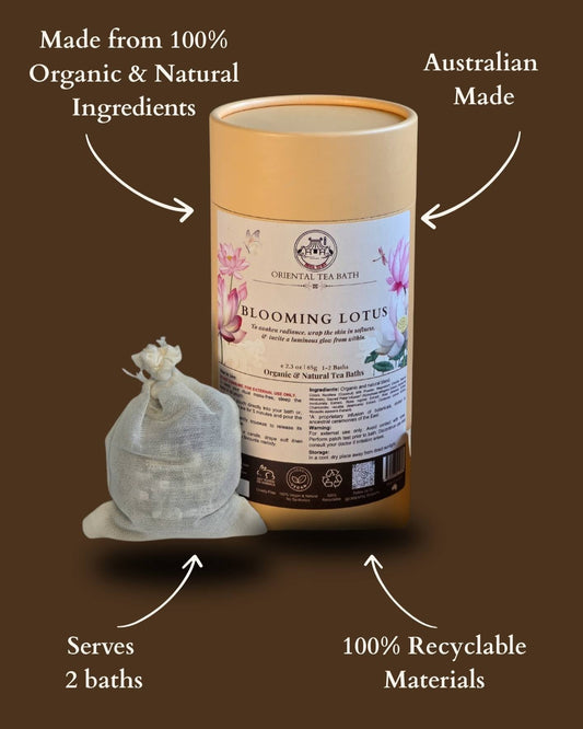 Blooming Lotus Tea Bath | Skin Glow & Radiance