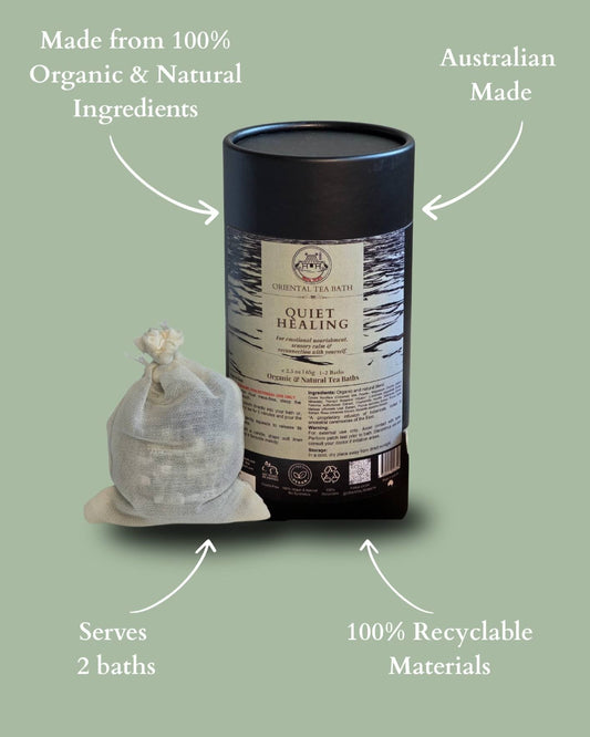 Quiet Healing Tea Bath | Deep Relax & Sleep