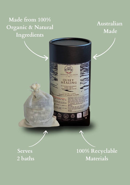 Quiet Healing Tea Bath Kit | Deep Relax & Sleep