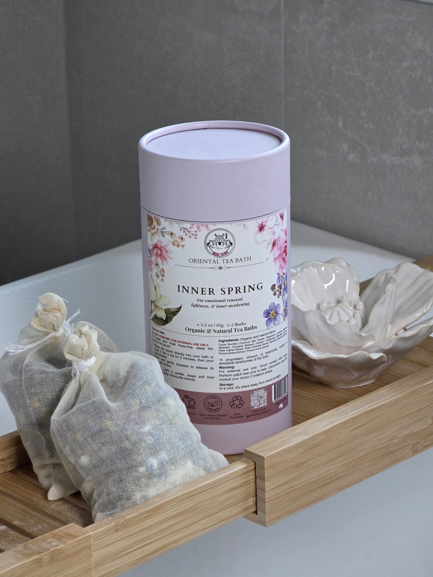 Inner Spring Tea Bath | Renewal & Awakening