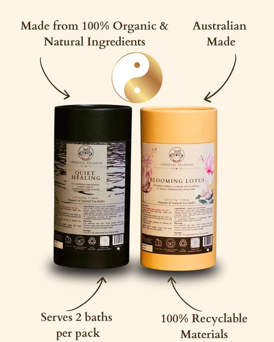 Yin & Yang Set | Botanical Tea Bath Duo (15% Off)