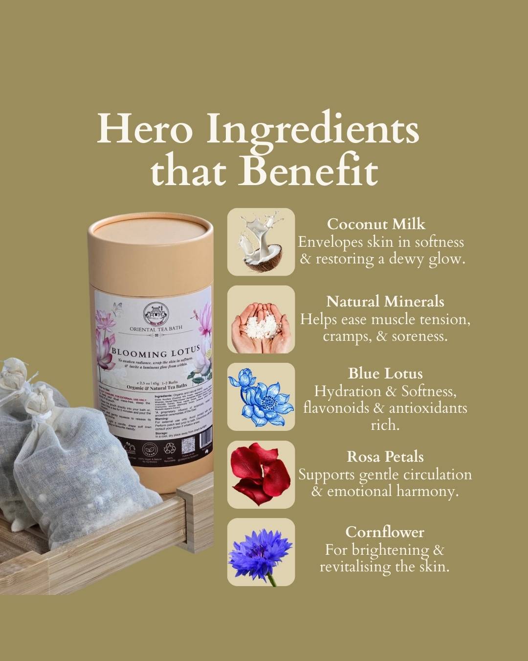 The Ritual Collection | Botanical Tea Bath Trio (20% Off)