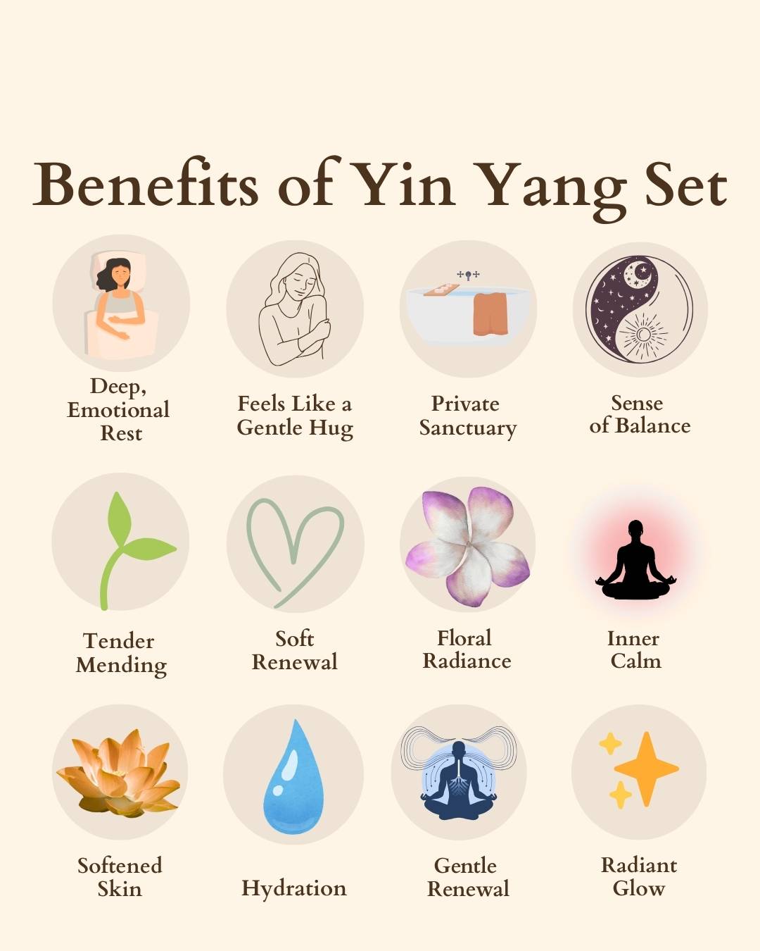 Yin & Yang Set | Botanical Tea Bath Duo (15% Off)