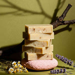 Oriental Tea Bath Evening Calm 100% natural soap bar with Lavender and Chamomile.